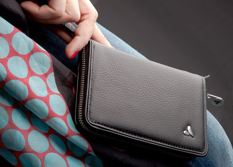 Premium Leather Lady Clutch for Smartphones