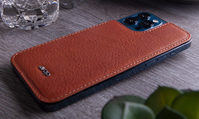 iPhone 12 pro max leather back