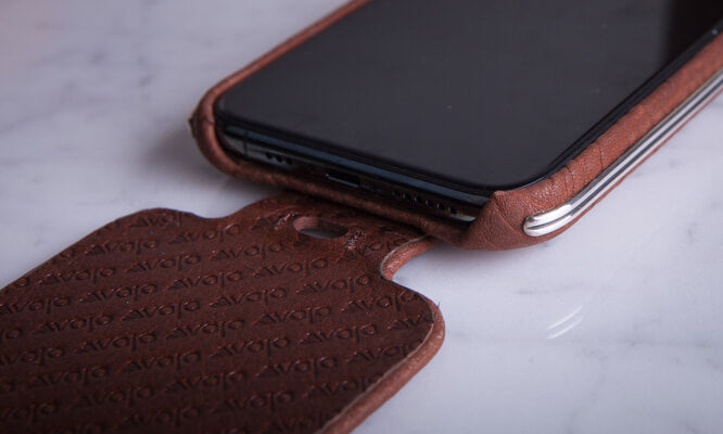  Custom Top Silver iPhone 11 Pro Leather Case 