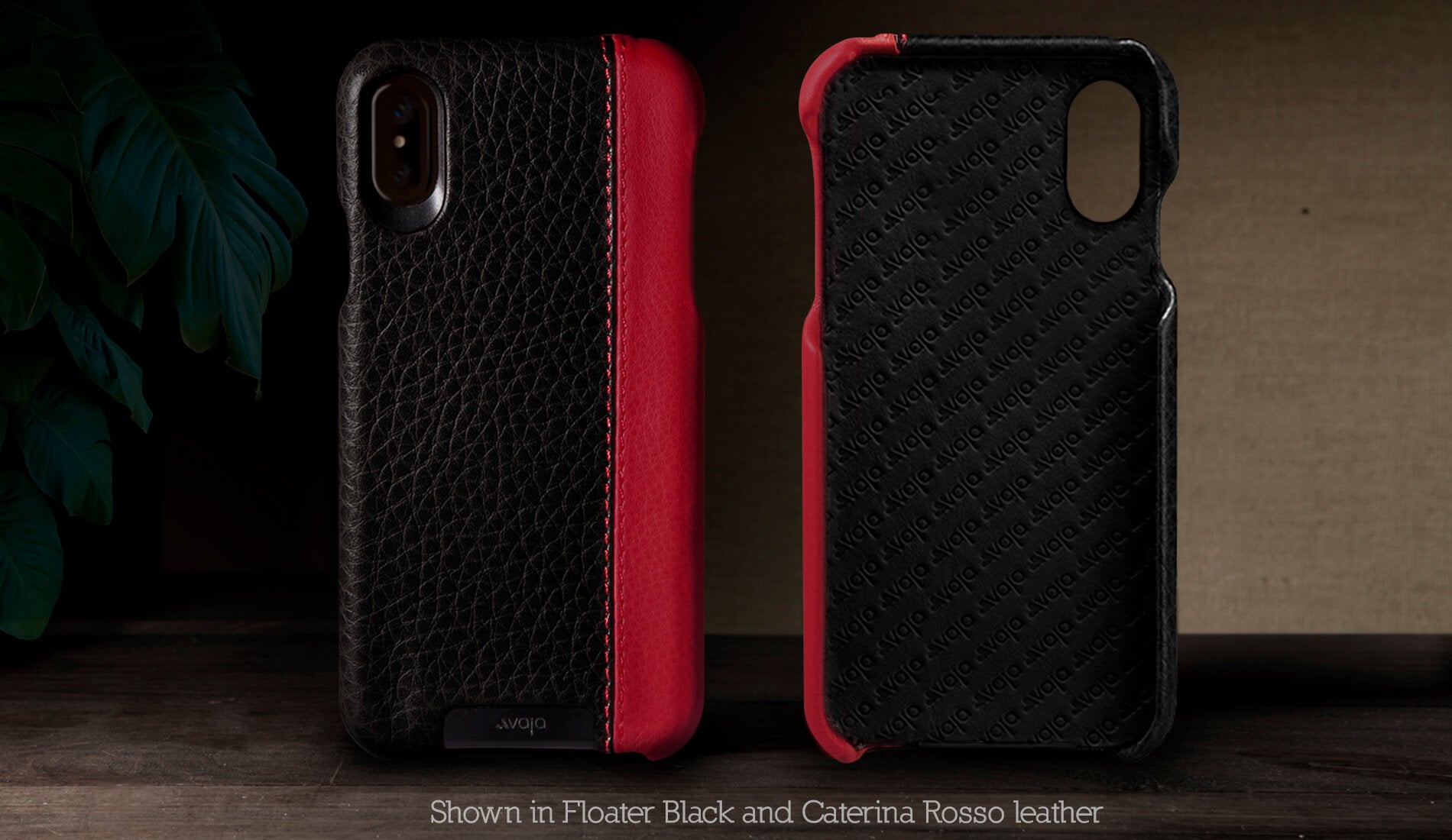 Customizable Grip LP for iPhone X / iPhone Xs Leather Case