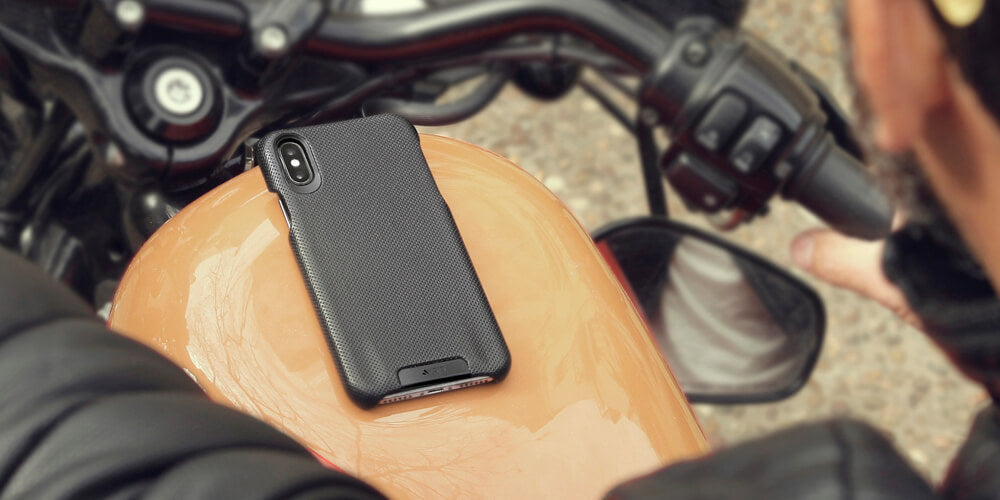 Custom Grip iPhone Xs Max Leather Cases