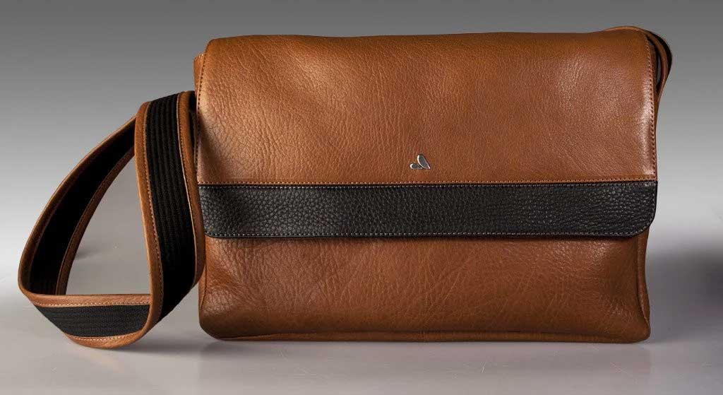 Leather Messenger Bag for MacBook 13