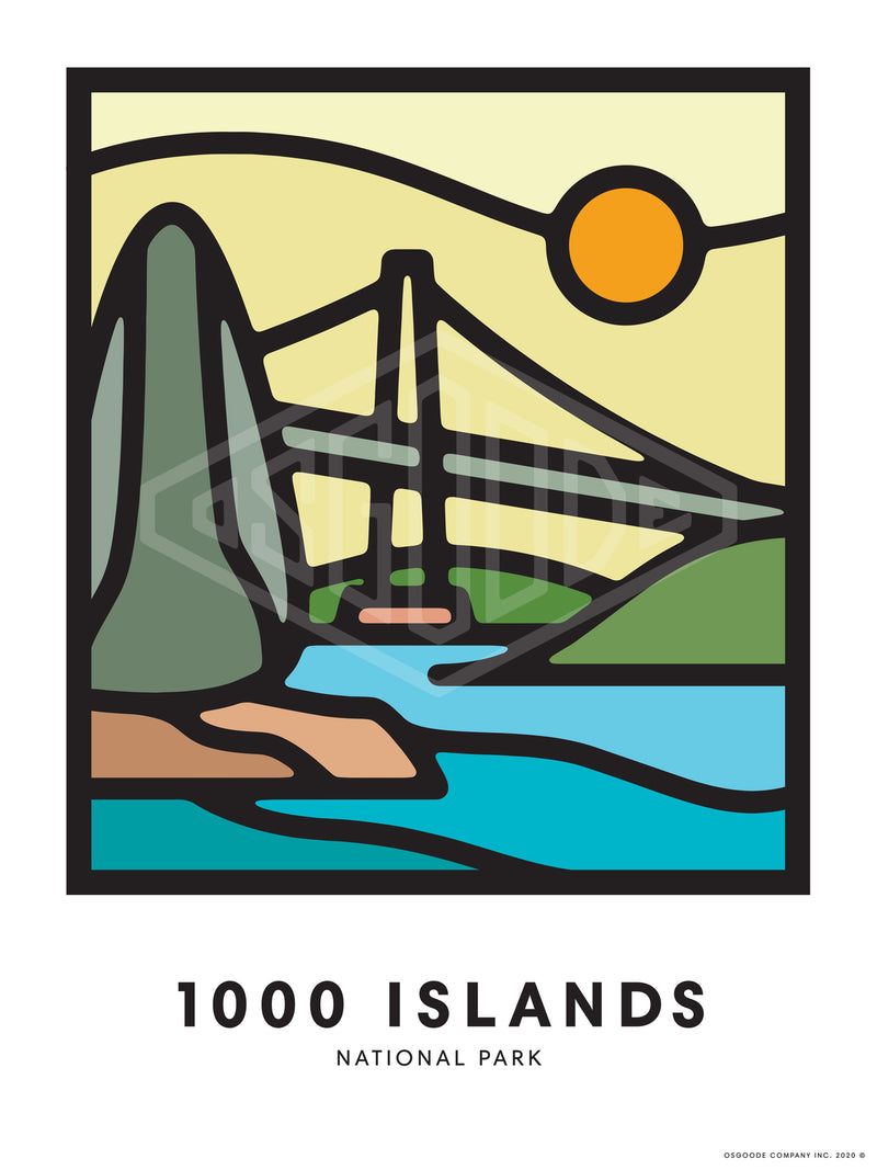 1000 ISLANDS PRINT