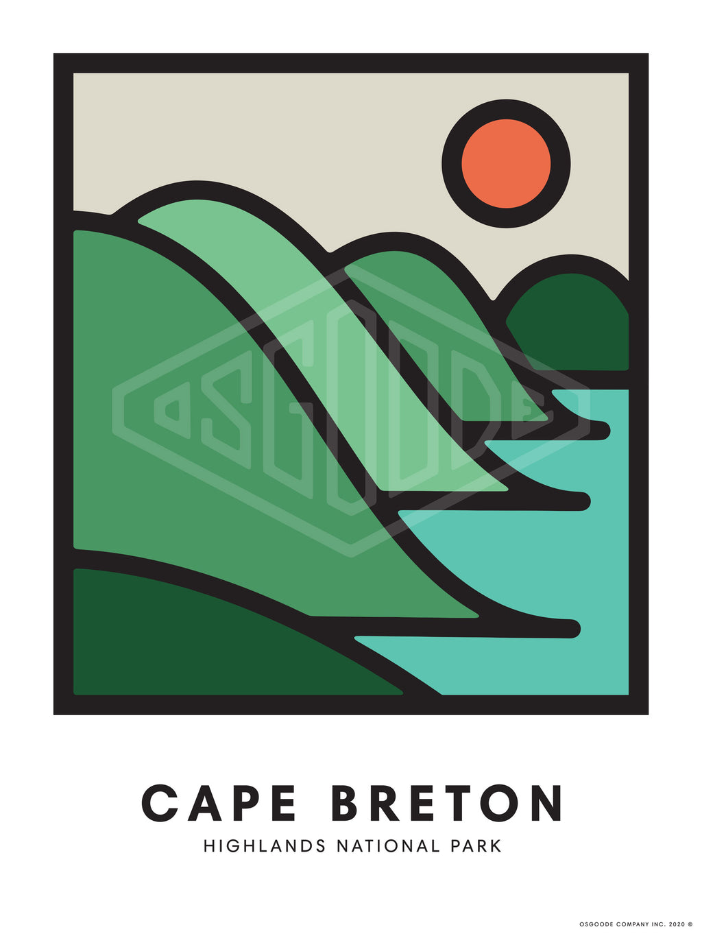 CAPE BRETON PRINT