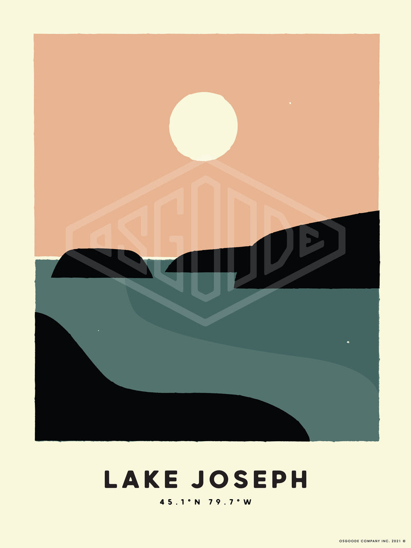 LAKE JOSEPH PRINT