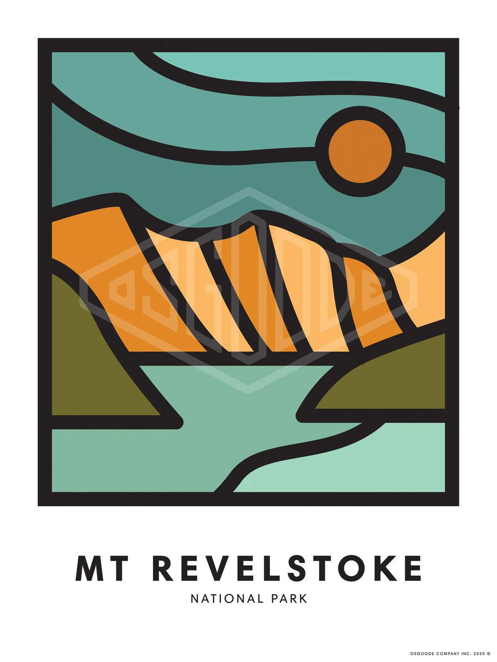 MT. REVELSTOKE PRINT