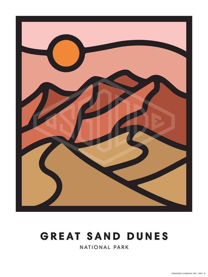 SAND DUNES PRINT