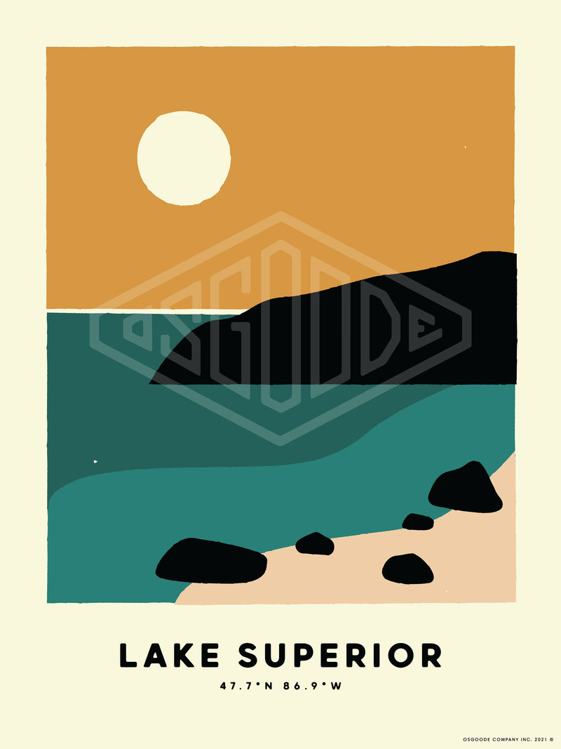 LAKE SUPERIOR PRINT