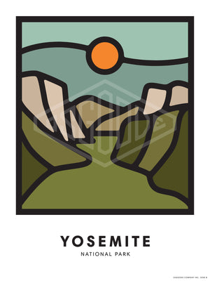 YOSEMITE PRINT