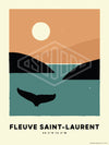 ST. LAWRENCE RIVER PRINT