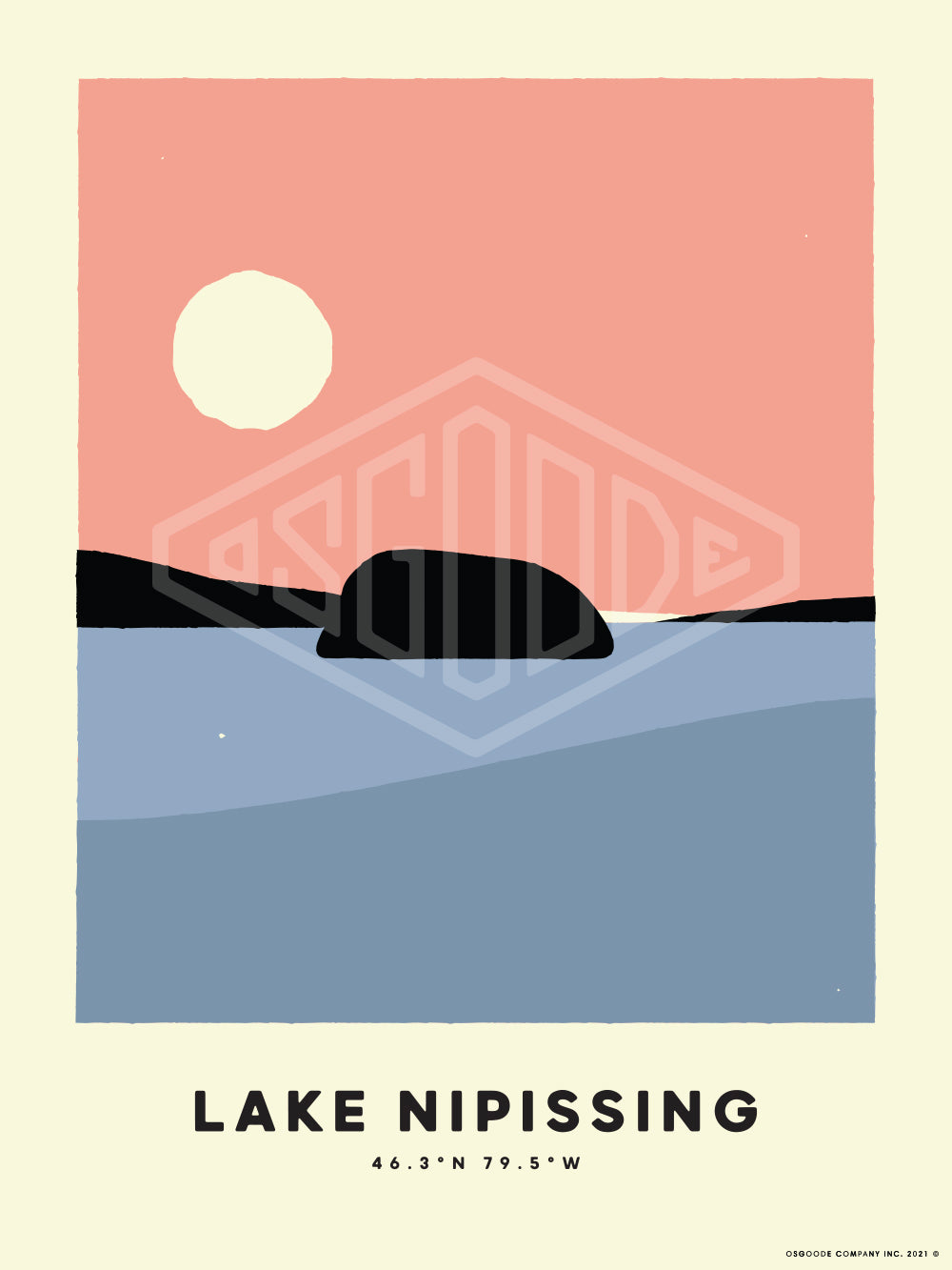 LAKE NIPISSING PRINT