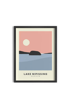 LAKE NIPISSING PRINT