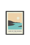 LAKE MICHIGAN PRINT