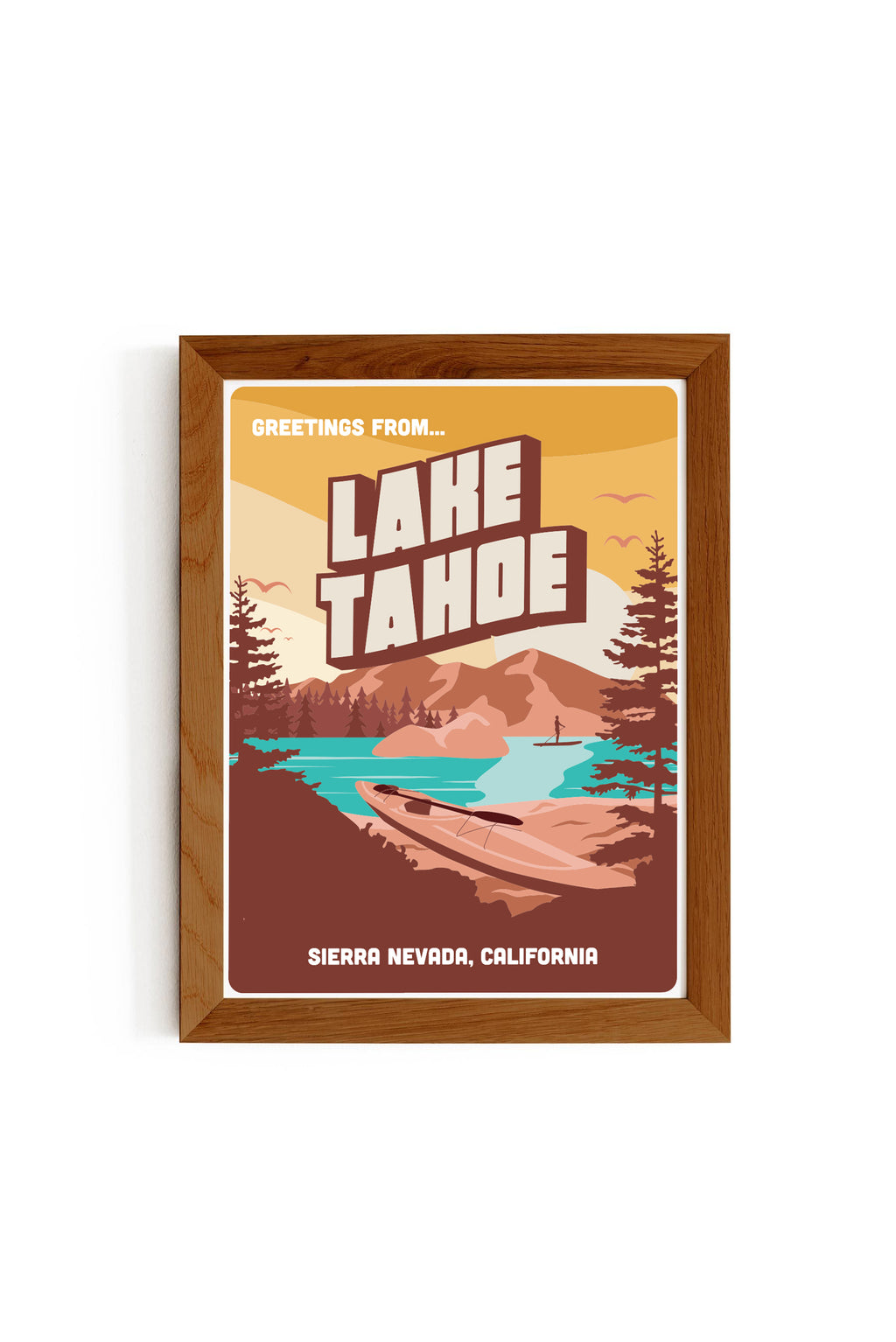 LAKE TAHOE PRINT