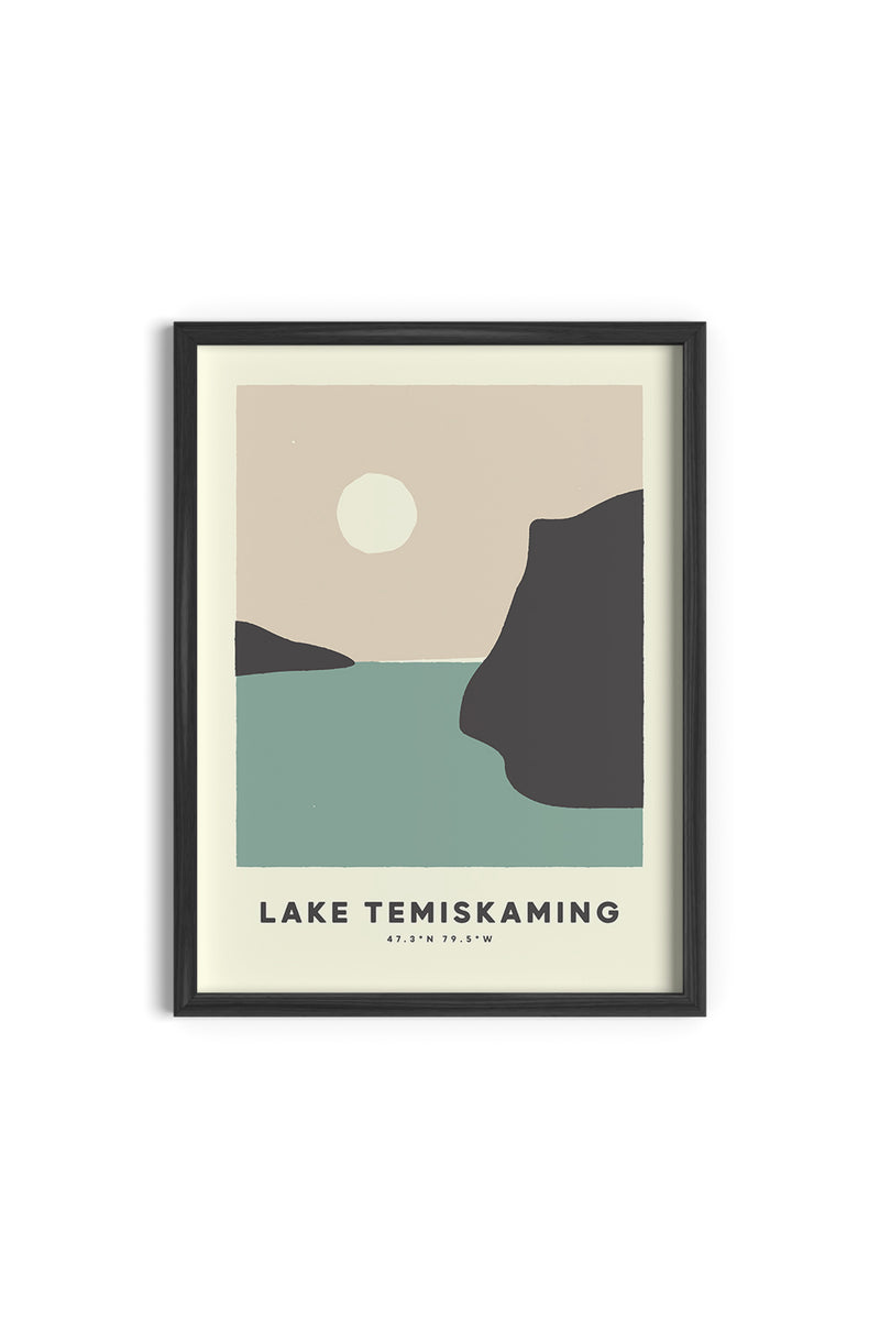 LAKE TEMISKAMING PRINT