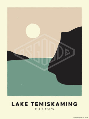 LAKE TEMISKAMING PRINT