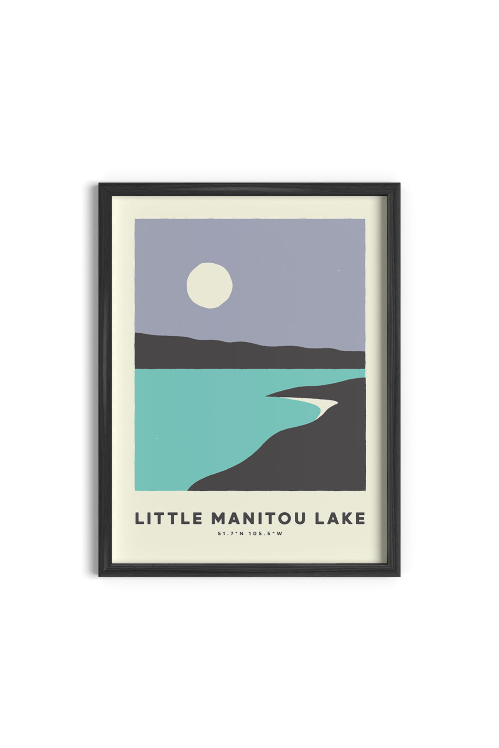LITTLE MANITOU LAKE PRINT