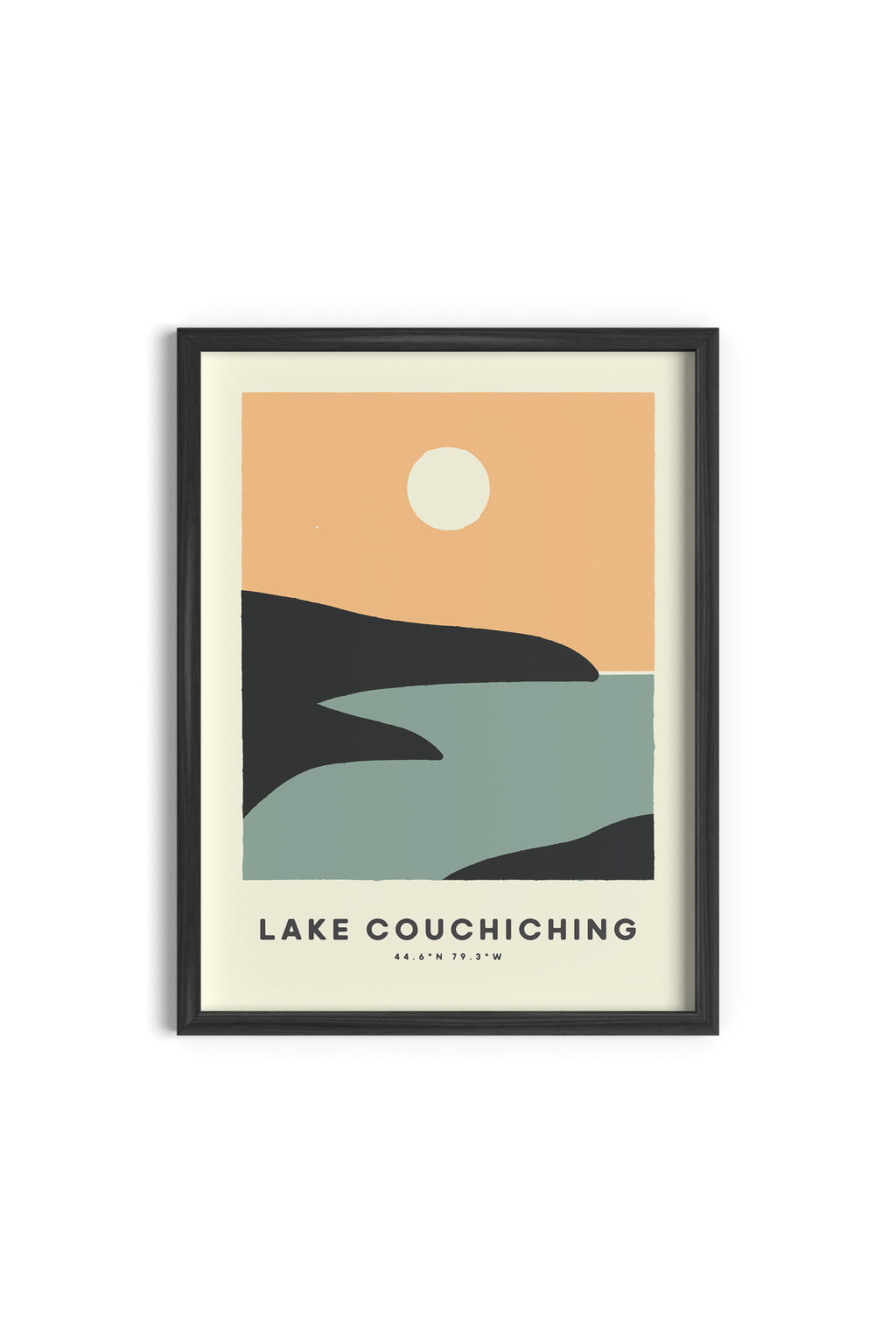 LAKE COUCHICHING PRINT