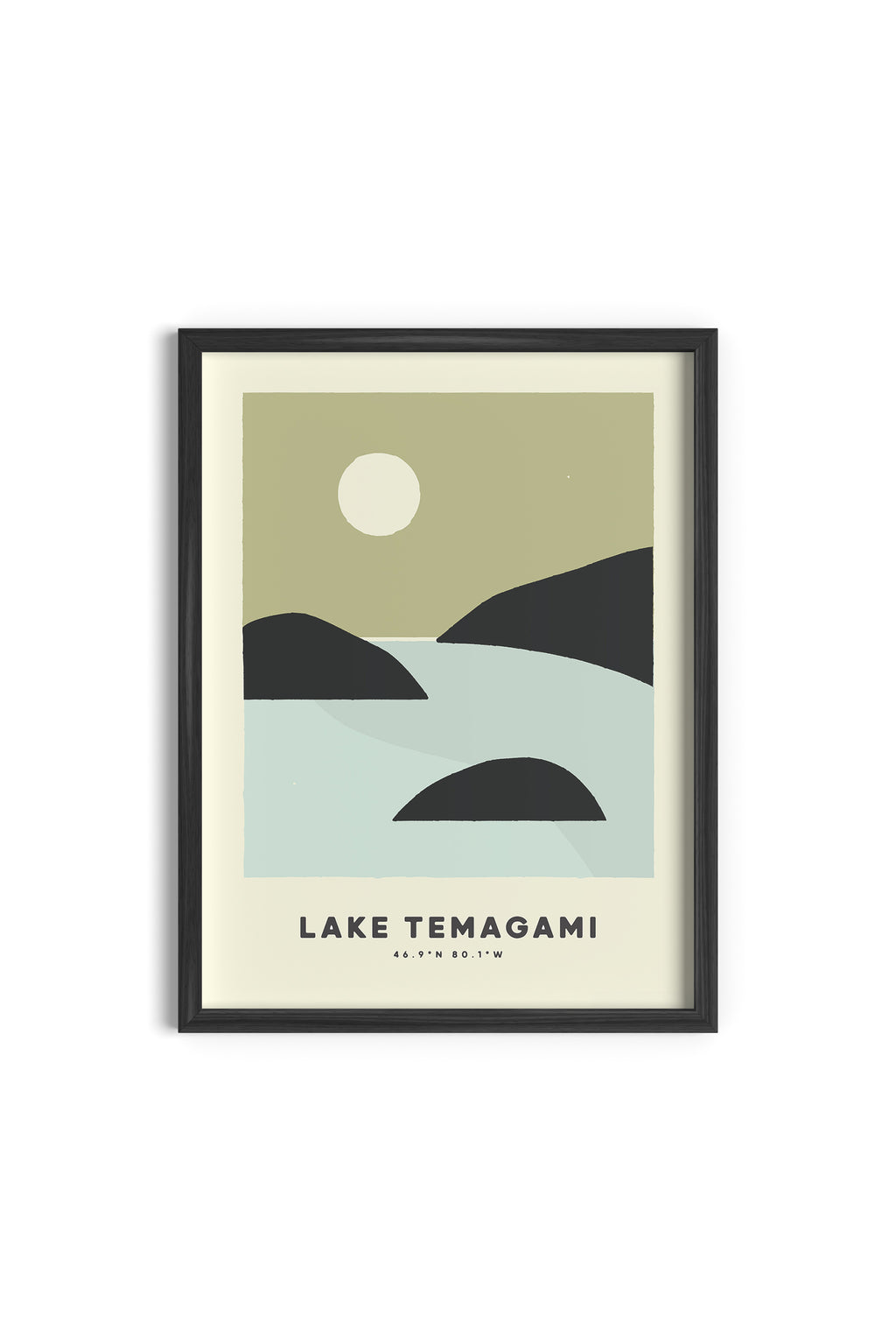 LAKE TEMAGAMI PRINT