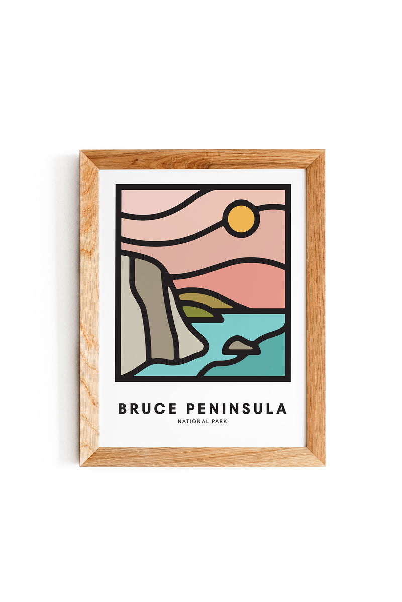 BRUCE PENINSULA PRINT