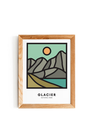 CRATER LAKE PRINT