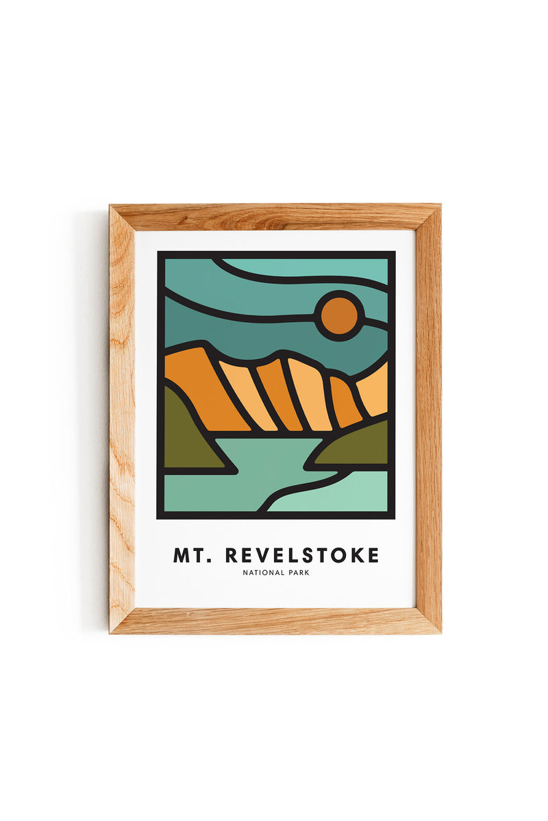 MT. REVELSTOKE PRINT