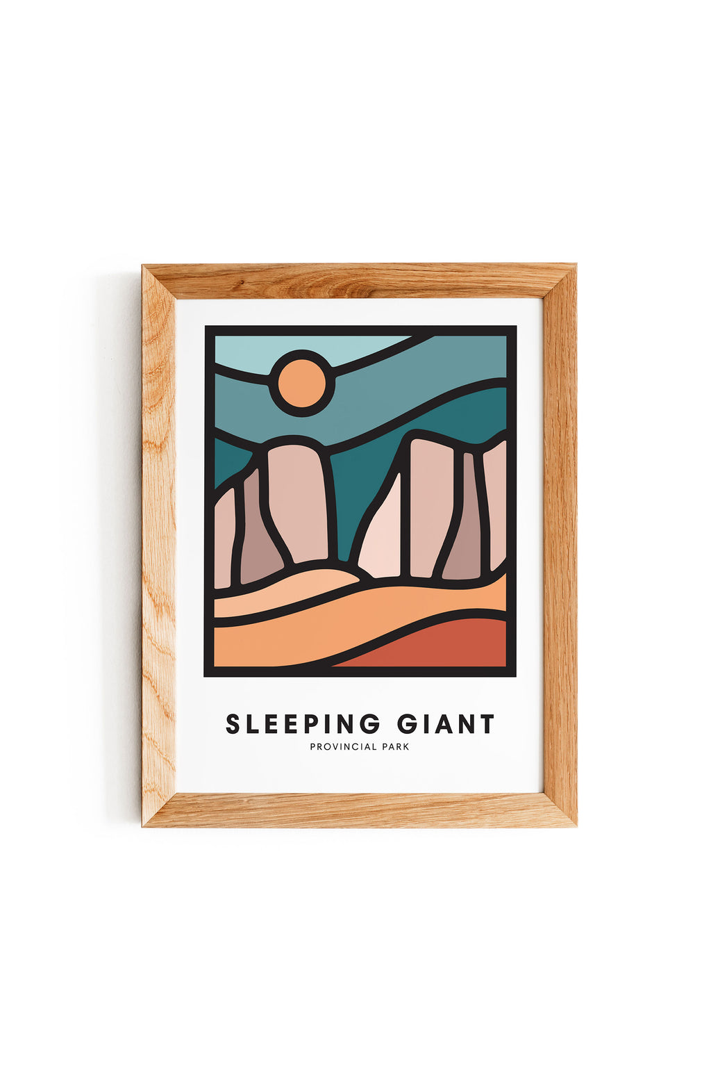 SLEEPING GIANT PRINT