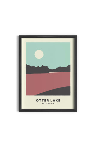 CRATER LAKE PRINT