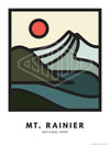 MT. RAINIER PRINT