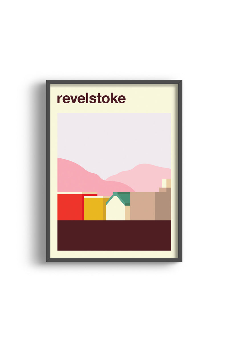 REVELSTOKE PRINT