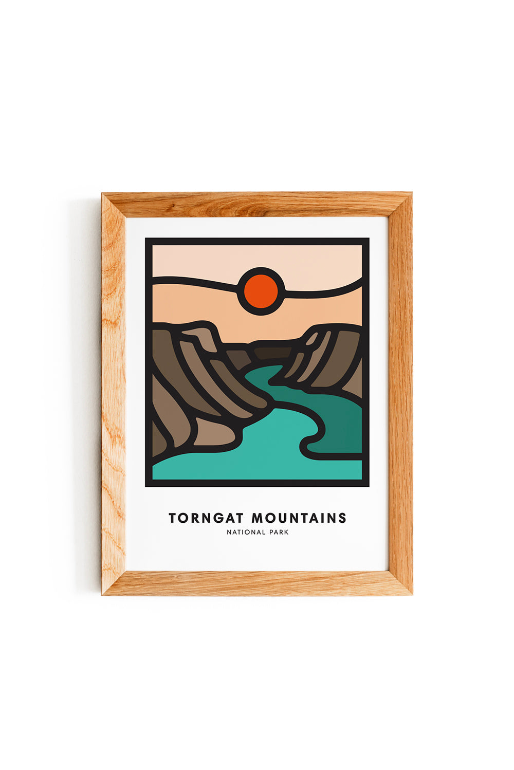 TORNGAT MOUNTAINS PRINT