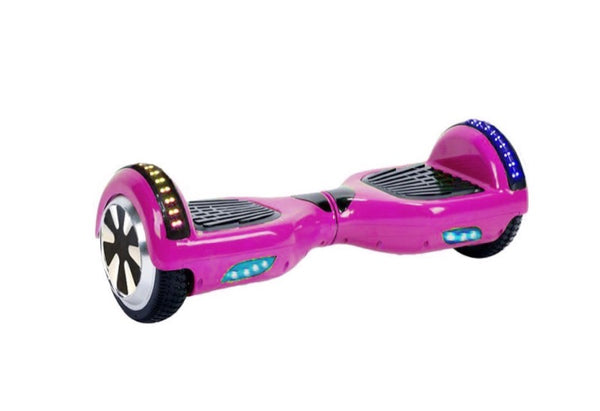 Pink Hoverboard Bluetooth LED