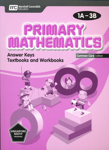 Primary Math Common Core Edition Answer Key 1A-3B – Bilingual Bookshop