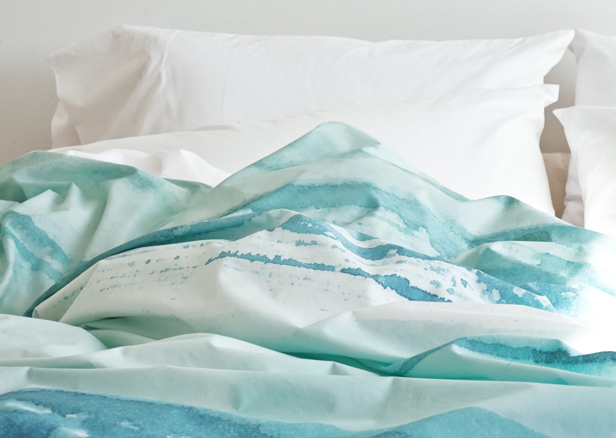 ZayZay paradisus duvet cover closeup ocean inspiration