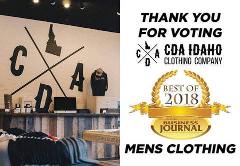 Best of 2018 - CDA Idaho Clothing Co.