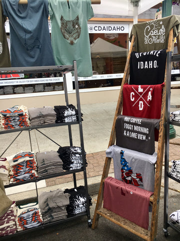 Shirt Stands @CDAIDAHO