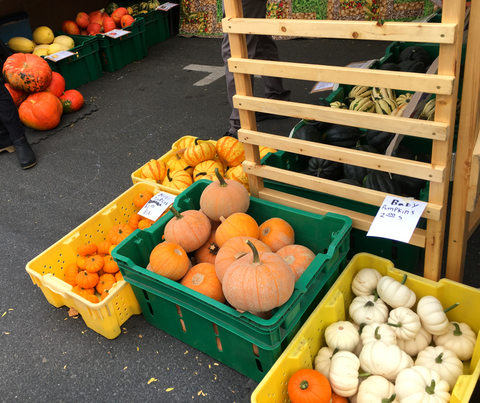 Farmers Market Pumkins