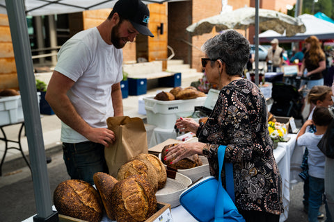 Farmers Market Bread Sale