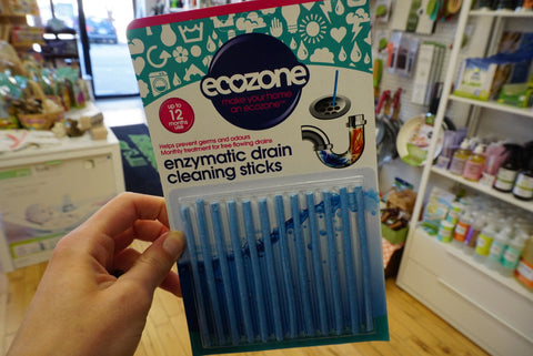 ecozone enzymatic drain cleaning sticks