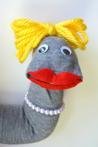 repurposed sock puppet