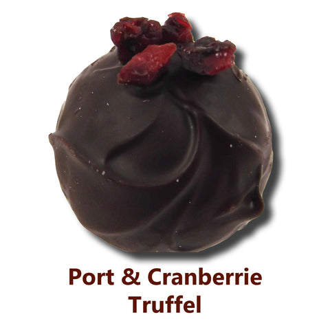 Chocolade truffels, Port Cranberrie