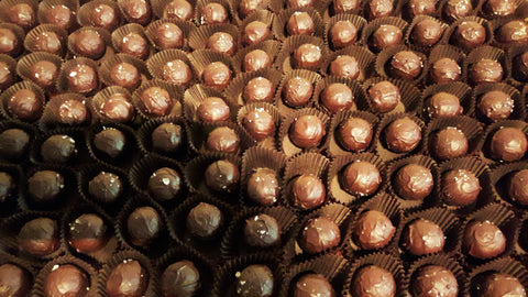 Salted Caramel Truffles, Van Velze's Amsterdam Oost, handmade Chocolates