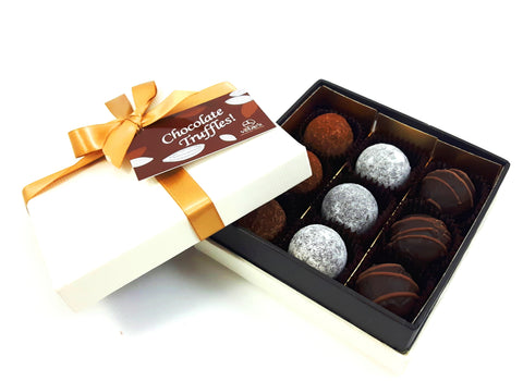 Chocolade Secretaressedag, bonbons voor secretaresses. Chocolade truffels Bonbons Amsterdam
