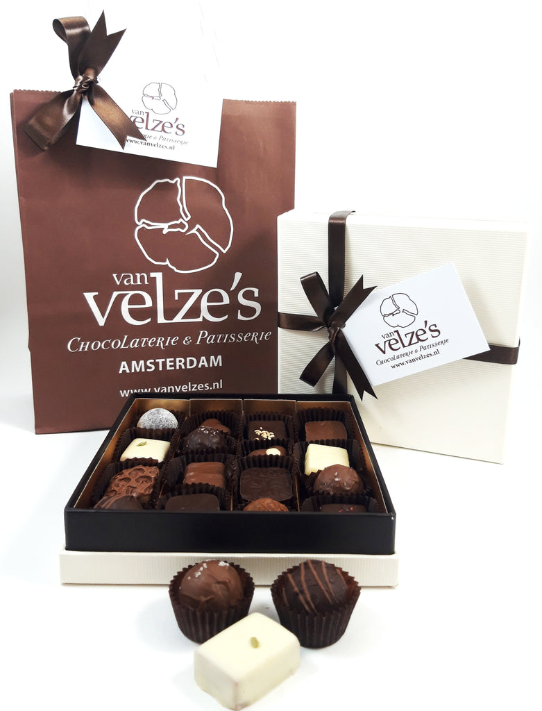 Hinder Vaarwel Onderwijs Bonbons Versturen per Post! - Van Velze's Amsterdam – Van Velze's  Chocolaterie