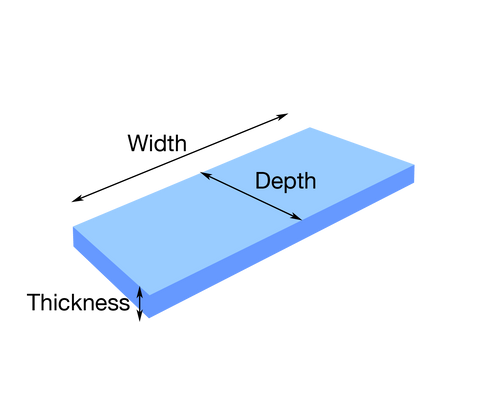 Square Fox_bench Seat Dimensions diagram