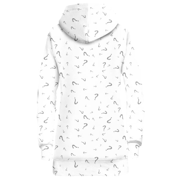 Womens Pullover Hooded Sweatshirt Dress