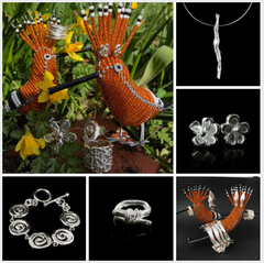 Hoopoe Easter from Sue Chadwick jewellery 