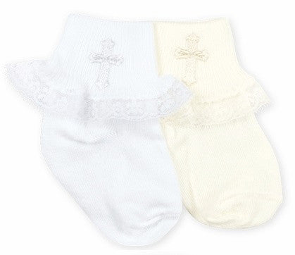 baptism socks for baby girl