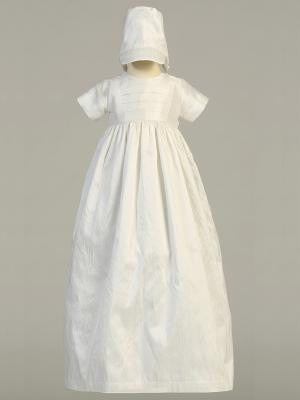 cotton linen wrap dress