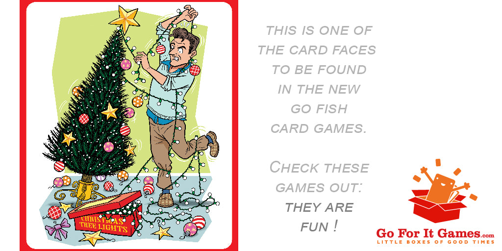Go Fish Card Game - Dad during Advent, let's call it "Dadvent"